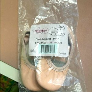 Ballet slippers size 8 child